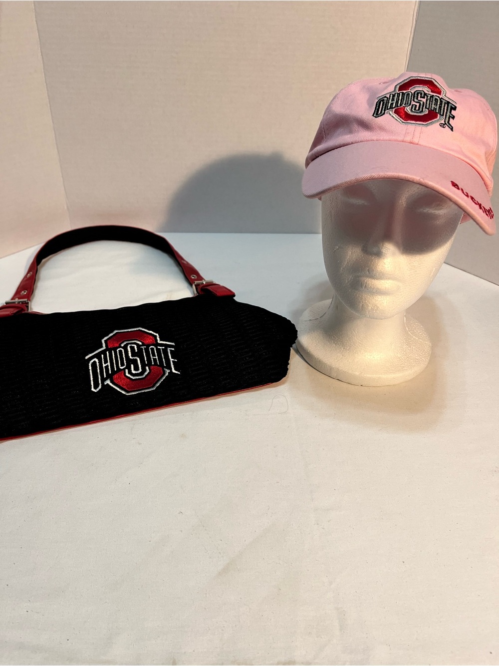 The Game Pink Ohio State Logo Baseball Cap